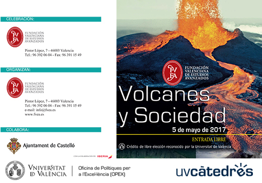 imagen de un volcán en erupción.